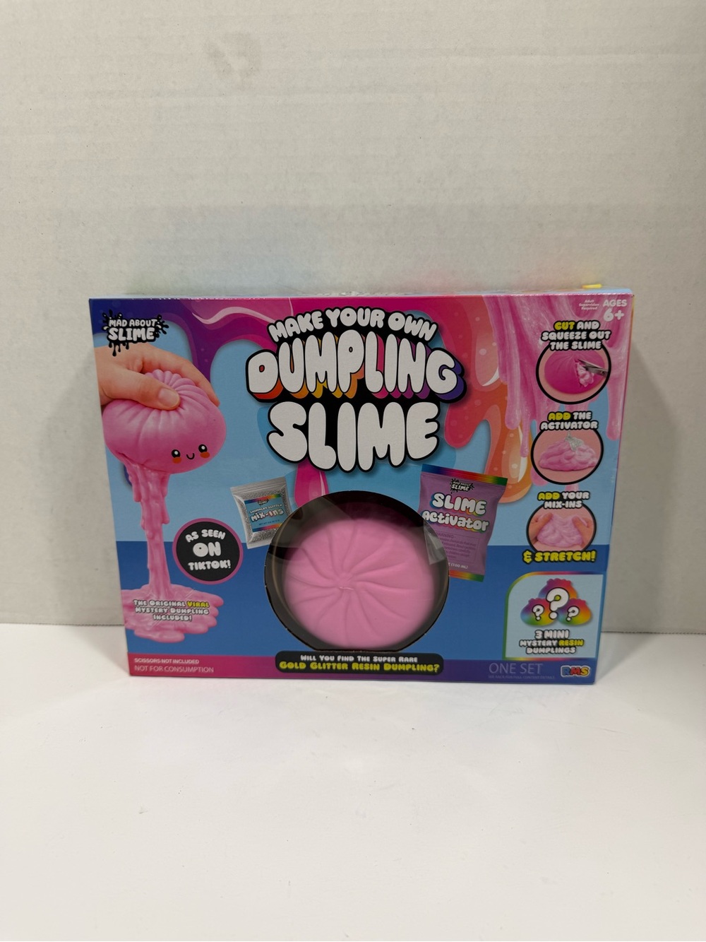 RMS Make Your Own Dumpling Slime Kit - Pink